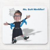 Butt Meddler, Diva van Doo Mousepad Muismat (Voorkant)