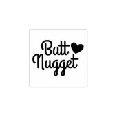 Butt Nugget Chicken Egg Stamp Rubberstempel (Afrduk)