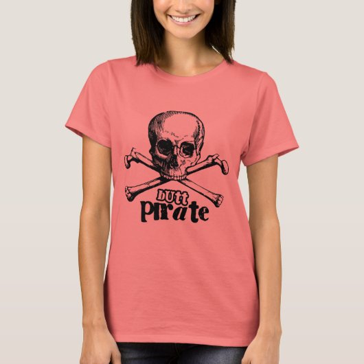 Butt Pirate T-shirt (Voorkant)
