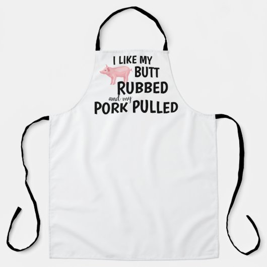 Butt Rub and Pulled Pork Schort (Voorkant)