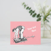 Butt Spanking Machine Patent Briefkaart (Staand voorkant)