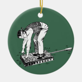 Butt Spanking Machine Patent Keramisch Ornament