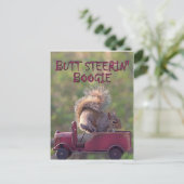 BUTT STEERIN' BOOGIE BRIEFKAART (Staand voorkant)
