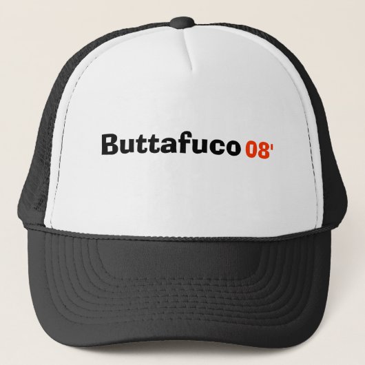 Buttafuco, 08' trucker pet (Voorkant)