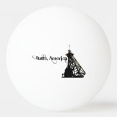 Butte, America Ping Pong Ball (Voorkant)
