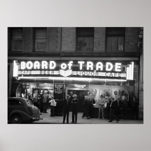 Butte Board of Trade, jaren '30 Poster (Voorkant)