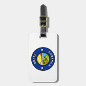 Butte Montana Bagagelabel (Voorkant verticaal)