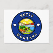 Butte Montana Briefkaart (Voorkant)