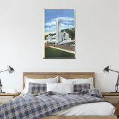 Butte, Montana - Immaculate Conception Church Canvas Afdruk (Insitu (Slaapkamer))