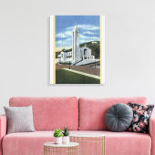 Butte, Montana - Immaculate Conception Church Canvas Afdruk (Insitu (Woonkamer))