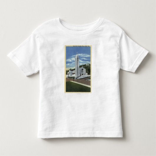 Butte, Montana - Immaculate Conception Church Kinder Shirts (Voorkant)