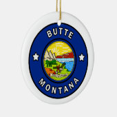 Butte Montana Keramisch Ornament (Rechts)