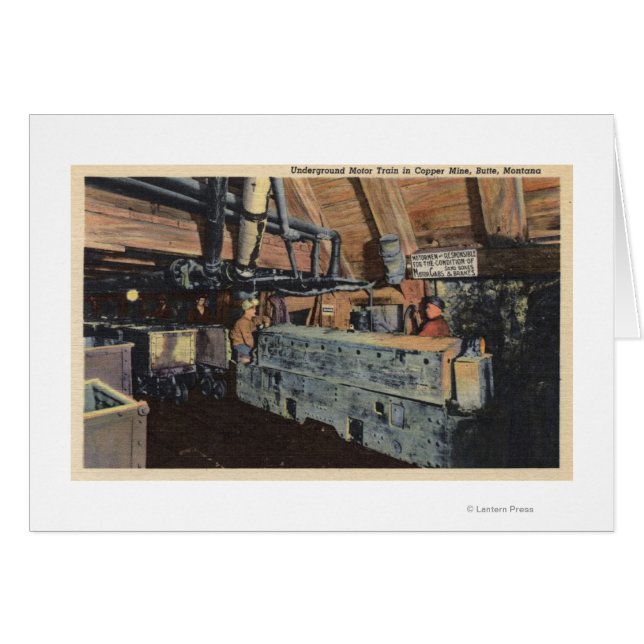 Butte, Montana - Underground Motor (Voorkant Horizontaal)