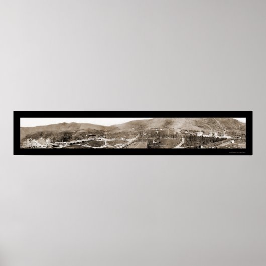 Butte MT Gardens Foto 1914 Poster (Voorkant)