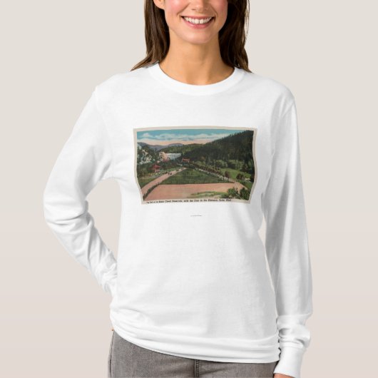 Butte, MT - Uitzicht van het Basin Creek Reservior T-shirt (Voorkant)