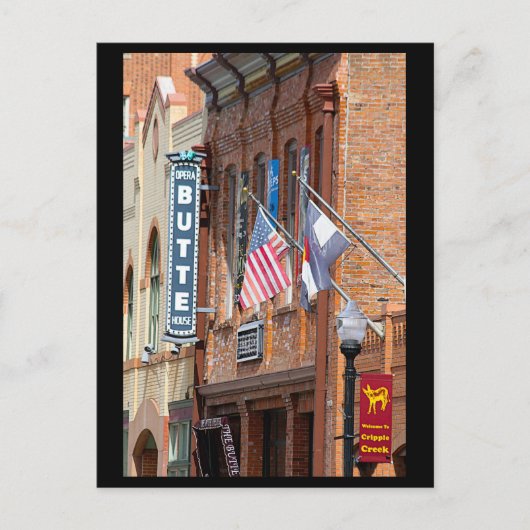 Butte Opera House, Colorado Briefkaart (Voorkant)