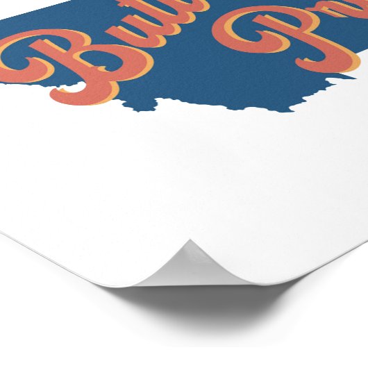 Butte Proud - Butte, Montana State Print (Hoek)