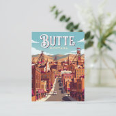 Butte (Verenigde Staten) Briefkaart (Staand voorkant)