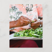 Butter Bean Lady Briefkaart (Voorkant)