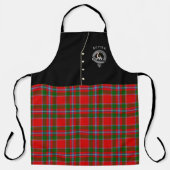 Butter Clan Badge & Tartan Kilt Schort (Voorkant)