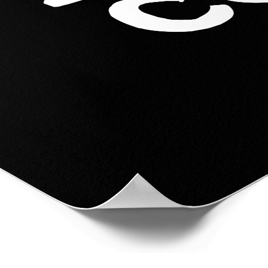 Butter Cookie Funny Food Pun Dark BG Poster (Hoek)