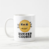 Butter Cookie Funny Food Pun Koffiemok (Links)
