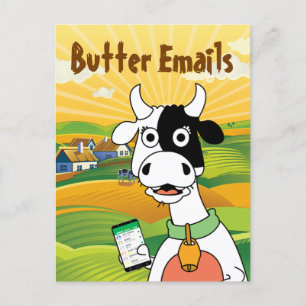 Butter Emails Politieke Humor Briefkaart