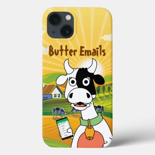 Butter Emails Politieke Humor Case-Mate iPhone Case (Achterkant)