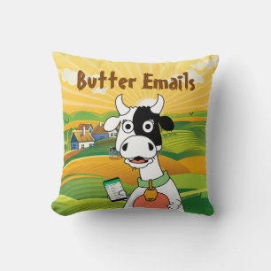 Butter Emails Politieke Humor Kussen