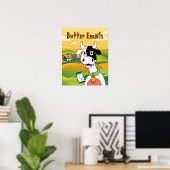 Butter Emails Politieke Humor Poster (Thuiskantoor)