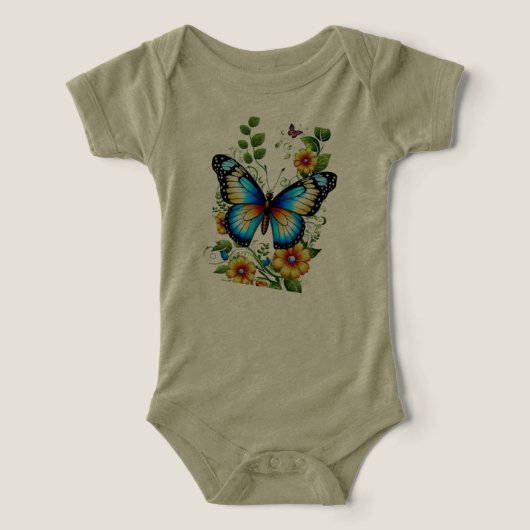 Butter Fly Art mode design.All-T-shirts (Design voorkant)