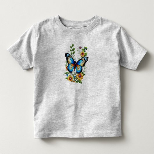 Butter Fly Art mode design.All-T-shirts Kinder Shirts (Voorkant)