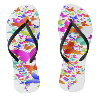 Butter Fly Art ontwerp Teenslippers