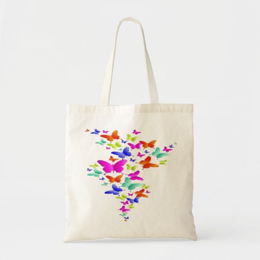 Butter Fly Art ontwerp Tote Bag (Voorkant)