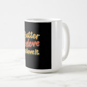 Butter gelooft het koffiemok (Voorkant rechts)