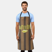 Butter Life Bruine Strepen BG Schort (Gedragen)
