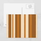 Butter Mint Stripe briefkaart (Voorkant / Achterkant)