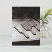 butter Pats-uitnodiging Kaart (Staand voorkant)