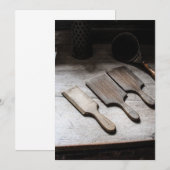 butter Pats-uitnodiging Kaart (Voorkant / Achterkant)