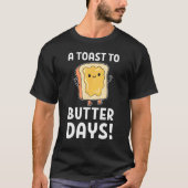 Butter Puns Baker T-shirt (Voorkant)