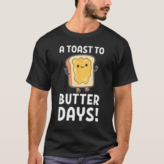 Butter Puns Baker T-shirt (Voorkant)