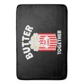 BUTTER Samen Film Popcorn Badmat (Voorkant Verticaal)