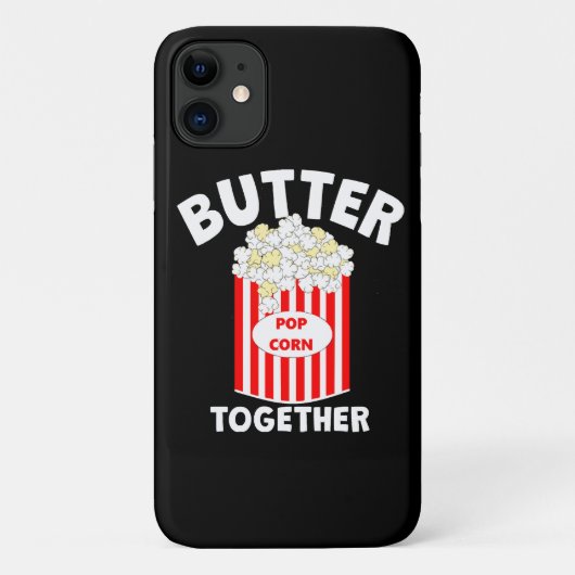 BUTTER Samen Film Popcorn Case-Mate iPhone Case (Achterkant)