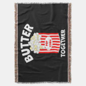 BUTTER Samen Film Popcorn Deken (Voorkant Verticaal)