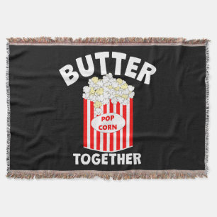 BUTTER Samen Film Popcorn Deken