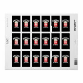 BUTTER Samen Film Popcorn Etiket (Full Sheet)