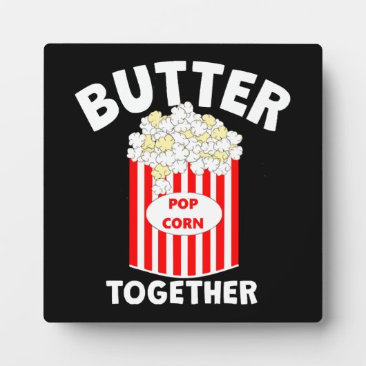 BUTTER Samen Film Popcorn Fotoplaat (Voorkant)