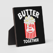 BUTTER Samen Film Popcorn Fotoplaat (Voorkant)