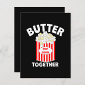 BUTTER Samen Film Popcorn Informatiekaartje (Voorkant / Achterkant)