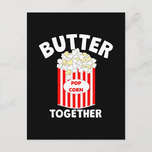BUTTER Samen Film Popcorn Informatiekaartje (Voorkant)